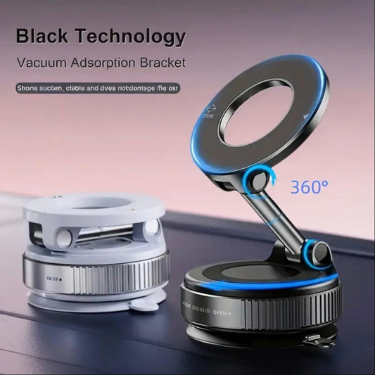 Powerful Magnetic Car Phone Holder – 360° Adjustable Mount
