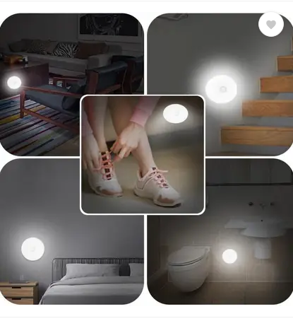 Sensor LED Light – USB Rechargeable Lamp