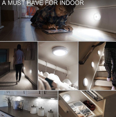 Sensor LED Light – USB Rechargeable Lamp